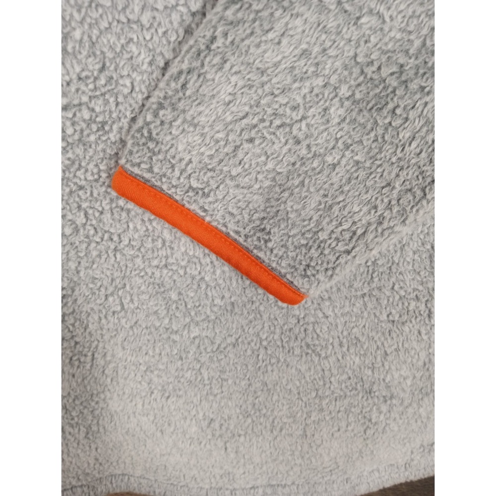 Colosseum Athletics Women's Miami Hurricanes XL Sherpa Gray 1/4 Zip Pullover Y2K - Picture 9 of 14